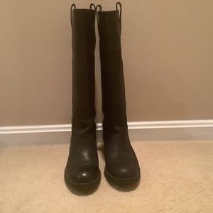 Lucky Brand Leather Riding Boots